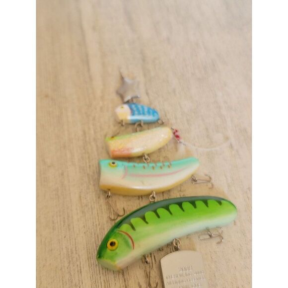 Hallmark 2008 Merry Fish-mas ornament Xmas decor bass - Picture 7 of 7